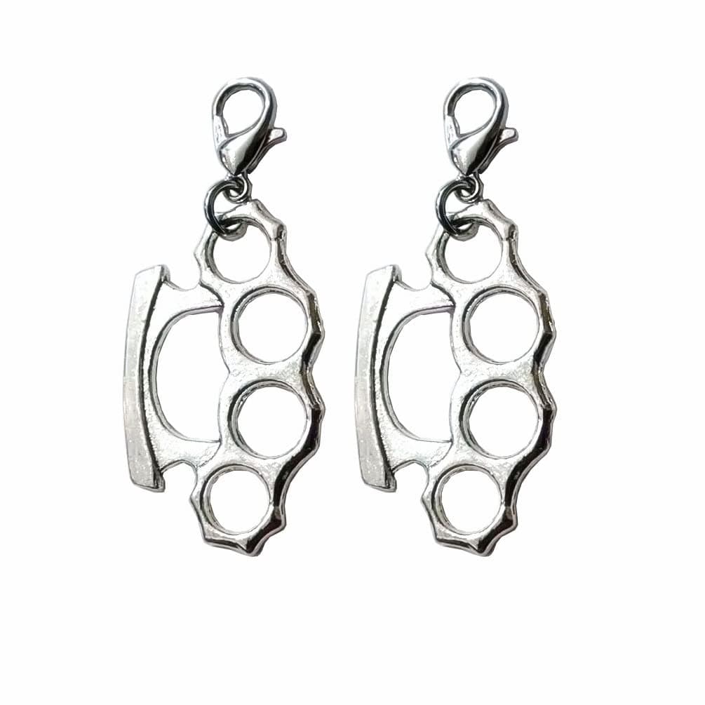 Knuckles Keychain, Zipper Pull, Clip-On Charm, Dust Plug ,Zipper Pull, Perfect for Necklaces, Bracelets , keychain and earrings