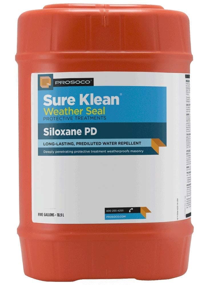 - PROSOCO Sure Klean Weather Seal Siloxane PD - Great Water-Based Brick Sealer - (5-Gallon Container)