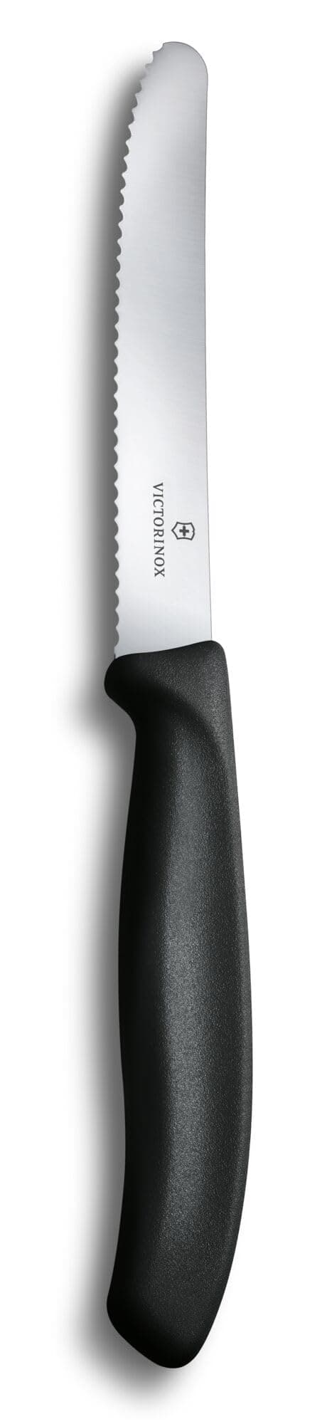 Victorinox Swiss Army 6.7833 Swiss Classic Round Tip Utility Knife Black 4.5 in