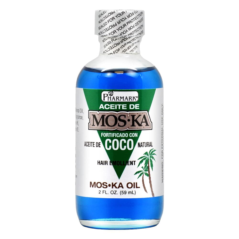 Aceite De Moska Fortificado Con Aceite De Coco 2 Oz.