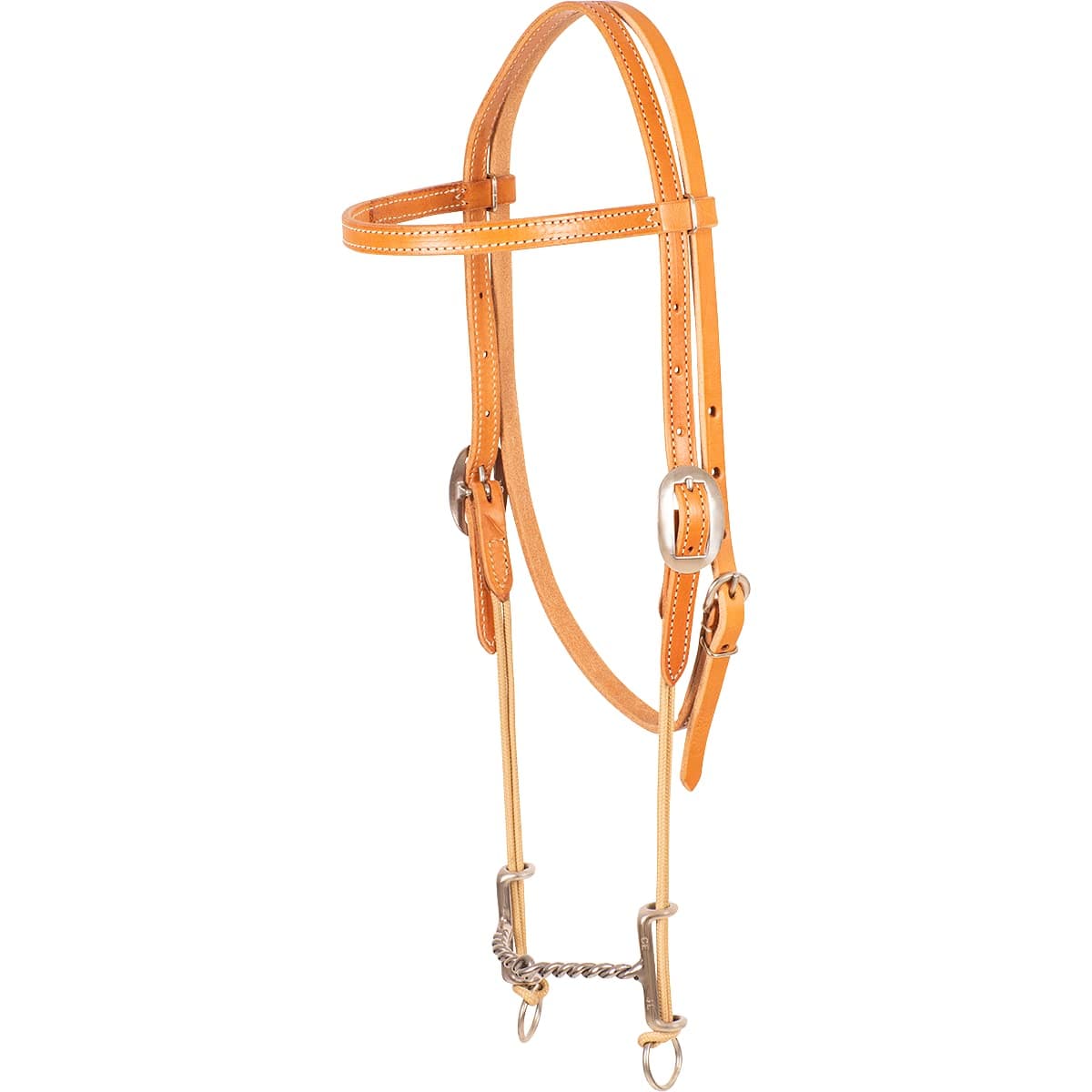 Loomis Twisted Browband Gag Headstall