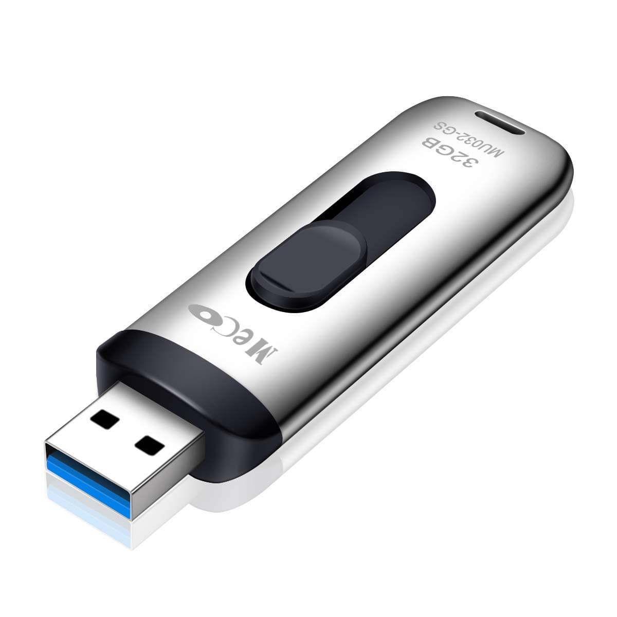 MECO ELEVERDE USB 3.0 32GB Memory Stick USB Stick Flash Drive Thumb Drive with Key Ring for Smart TV, Laptop, Computer, Notebook