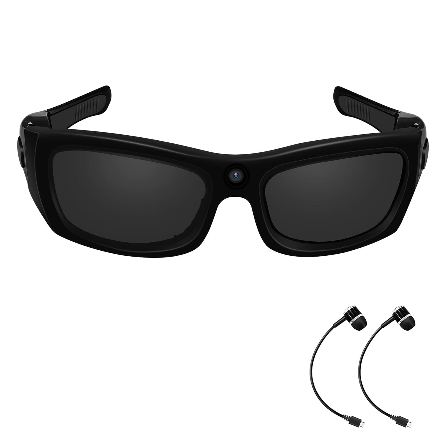 Camera Sunglasses Video Glasses Camera Bluetooth Glasses Camera UV Protection Polarized Lens Sport Action Glasses for Travel, Outdoor, Cycling, Driving