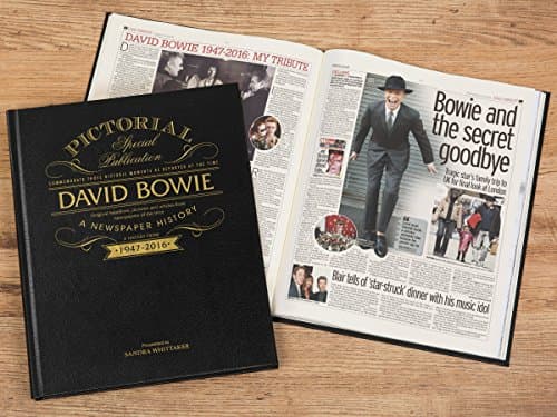 David Bowie Pictorial Edition Newspaper Book Unknown Binding