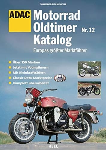 Motorrad Oldtimer Katalog Nr12 Adac Hardcover