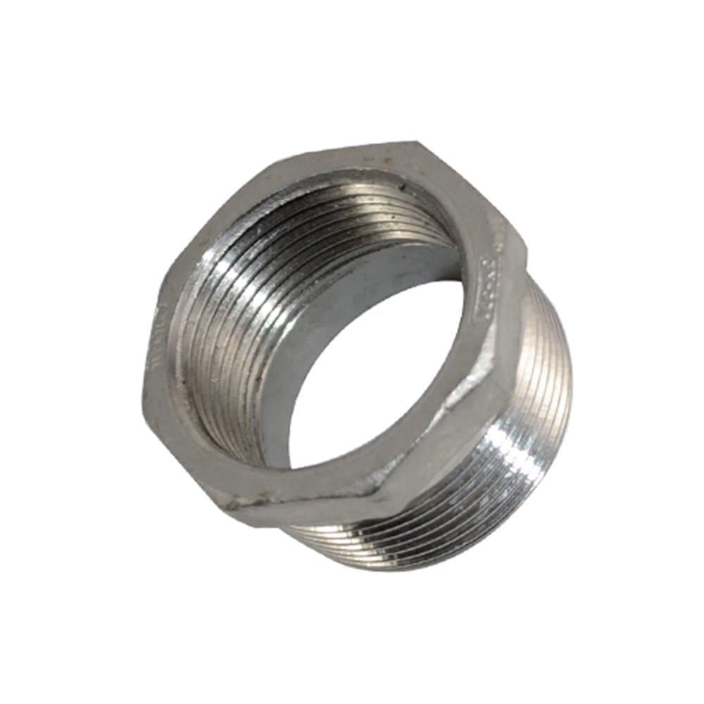 Thread Reducer Bushing 1/2" Male x 1/4" Female Adapter Pipe Fitting with Stainless steel 304 NPT