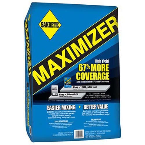 SAKRETE | Maximizer Lightweight Concrete Mix | 80 lb