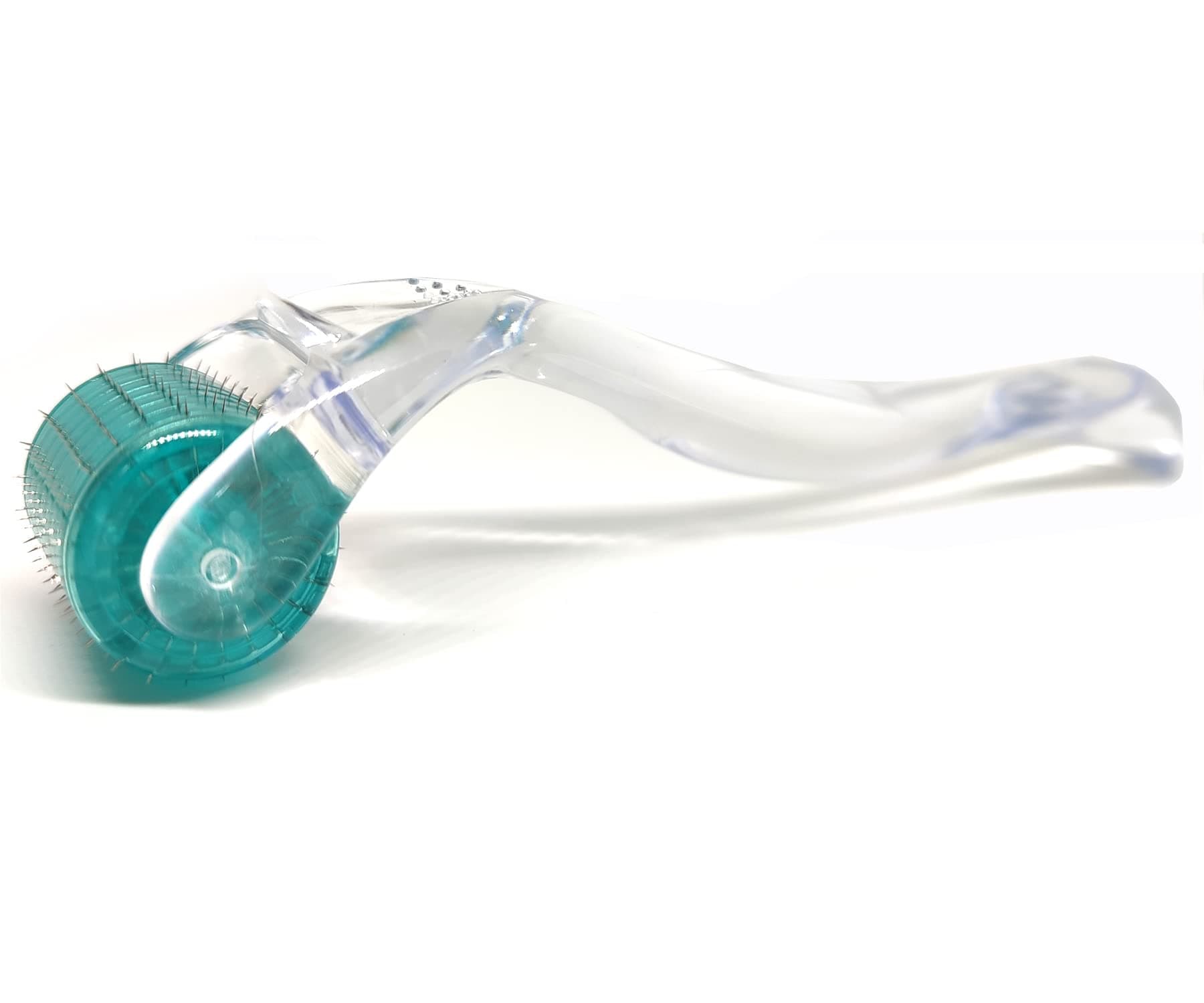 Derma Roller 192 Pins Real Individual Titanium Microneedling Roller 0.5mm for Face Body Beard Hair Growth Home Microneedle Beard Roller