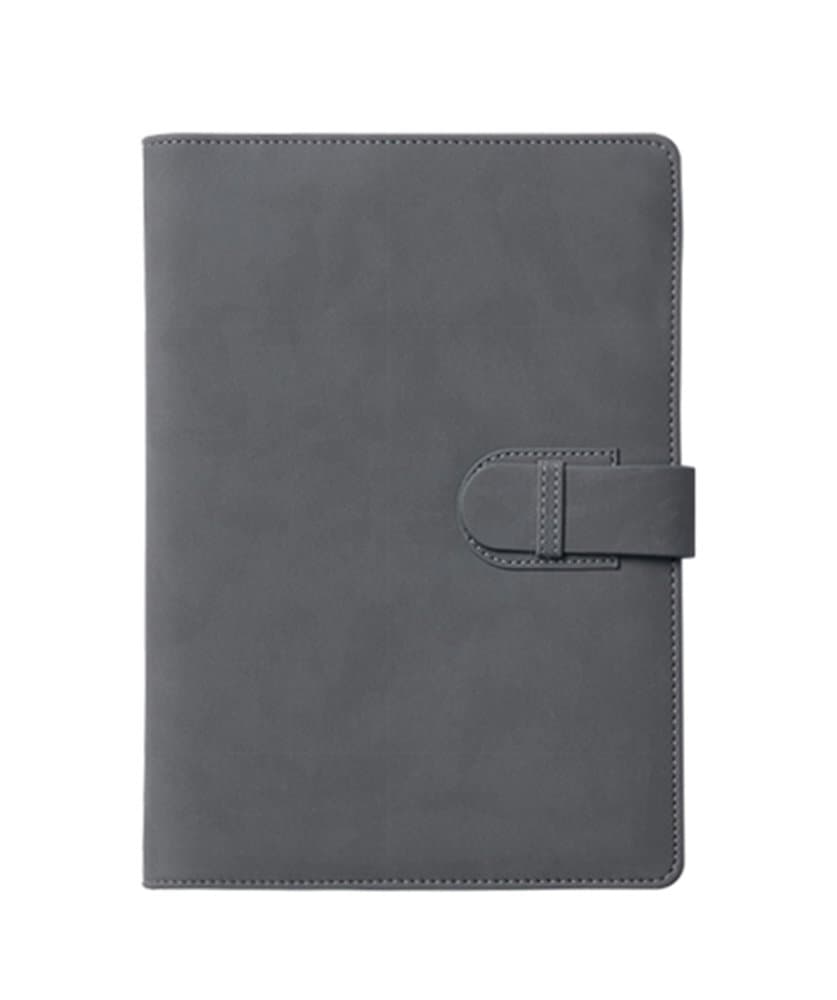 Business Notebook Leather Journal Refillable Hardcover A6 Notepad 180 Pages with Inner Pocket Pen Holder