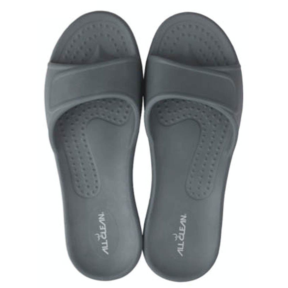 ALL CLEAN E.V.A ECO Friendly Ultra-Light Indoor Slides Sandals (XL - Grey)