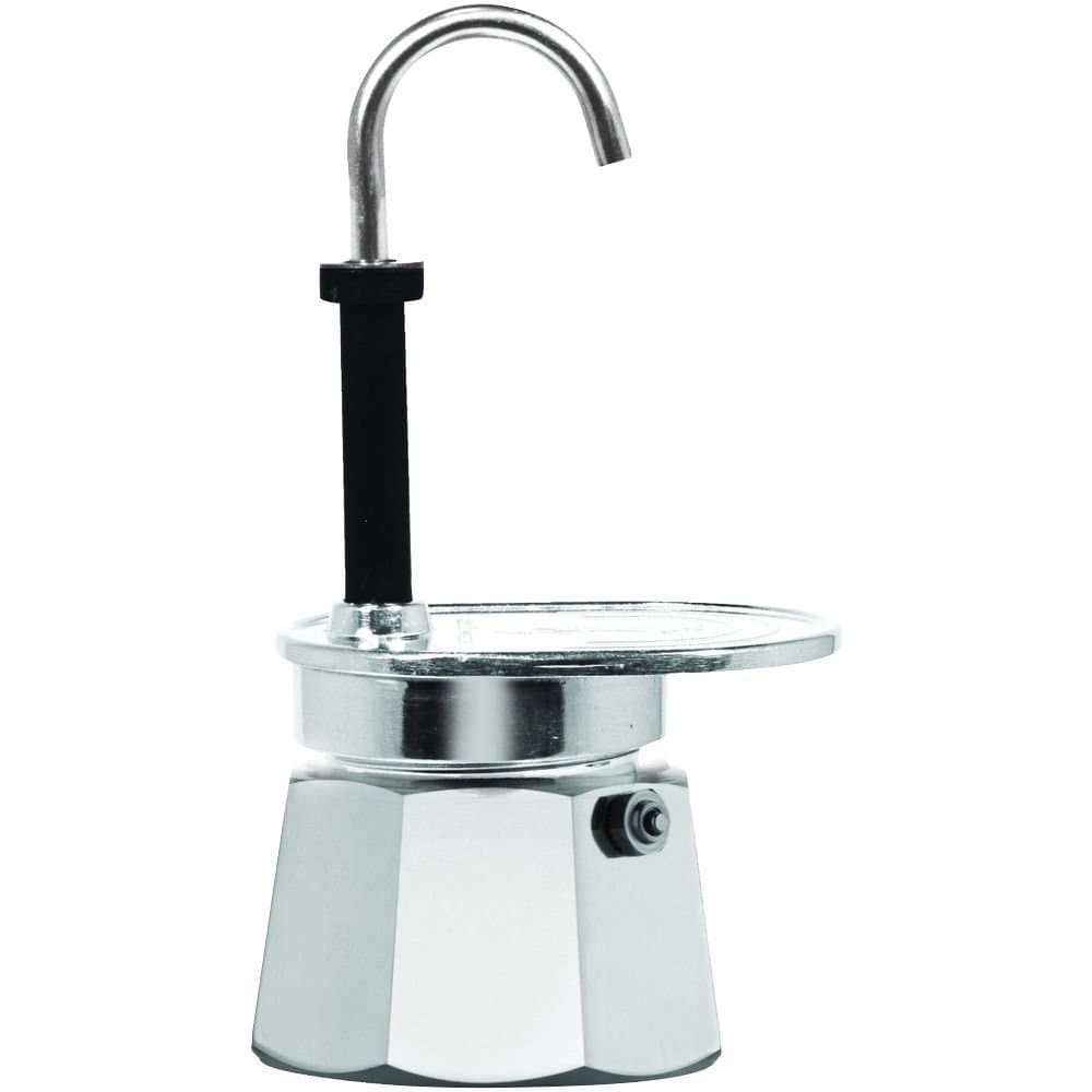 Bialetti 1281 Mini Express 1 Cup Espresso Maker Aluminium