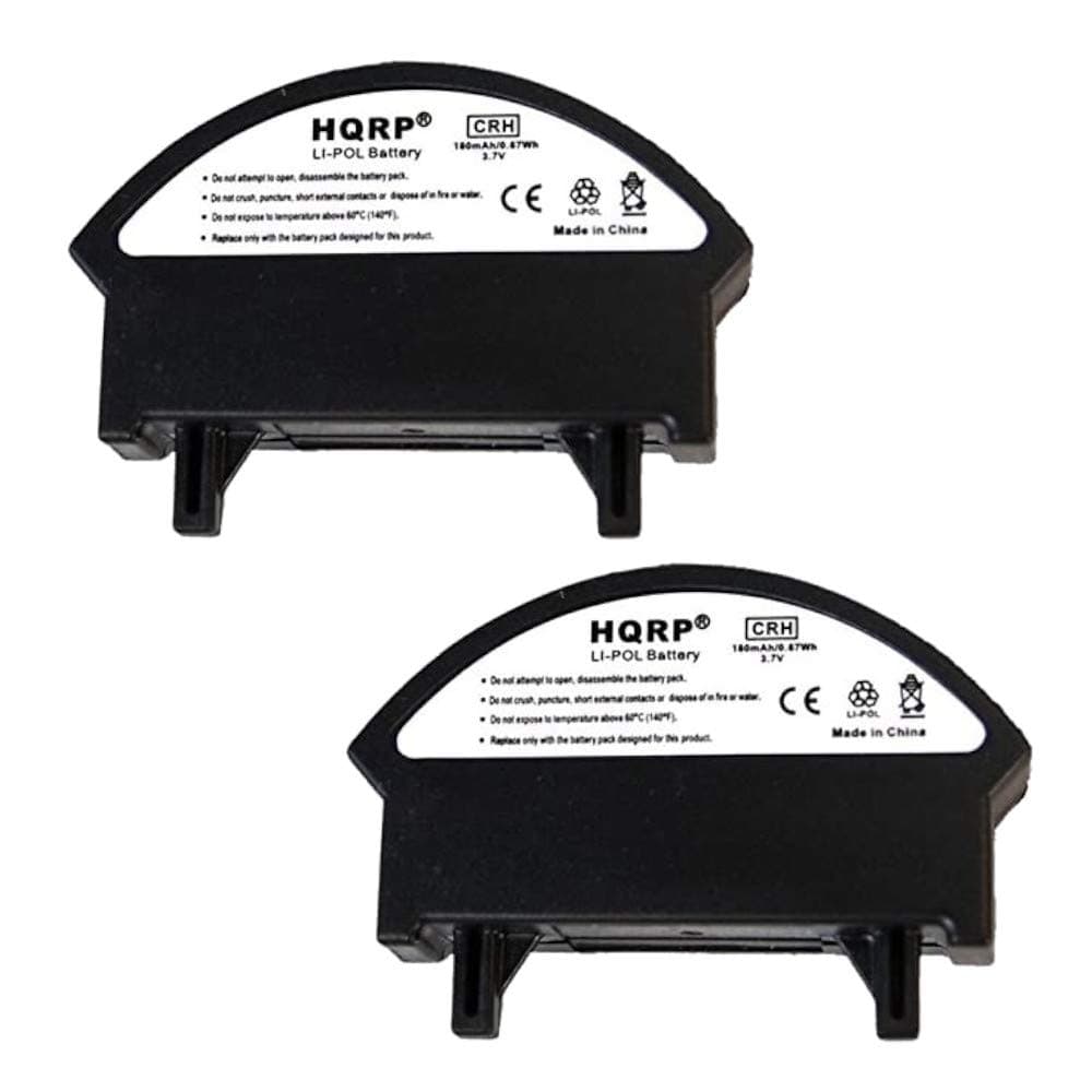 HQRP 2-Pack Battery Compatible with Bose PC40229 PC-40229 40229 40227 NTA2358 2358 QC3 QC-3 Quiet-Comfort 3 Acoustic Noise Cancelling Headphones