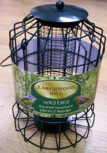Larchwood Hill Wild Bird Peanut Feeder - Squirrel Resistant