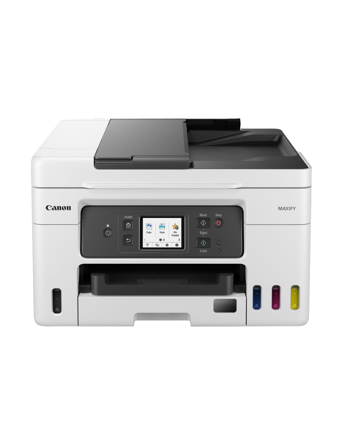 MAXIFY GX4050 Printer for Home/Office Use - Colour Printers & Scanners All-in-One Wireless | MegaTank Inkjet Printer, Copier, Scanner & Fax | WiFi, Ethernet & USB Connectivity A4 Printer