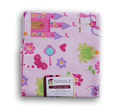 Creative Cuts Fat Quarters - Pink Fairy Tale Theme