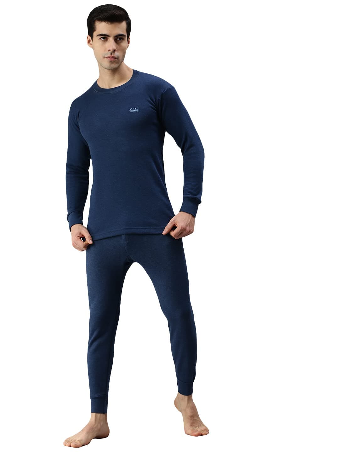Lux Cottswool Men's Cotton Thermal Set