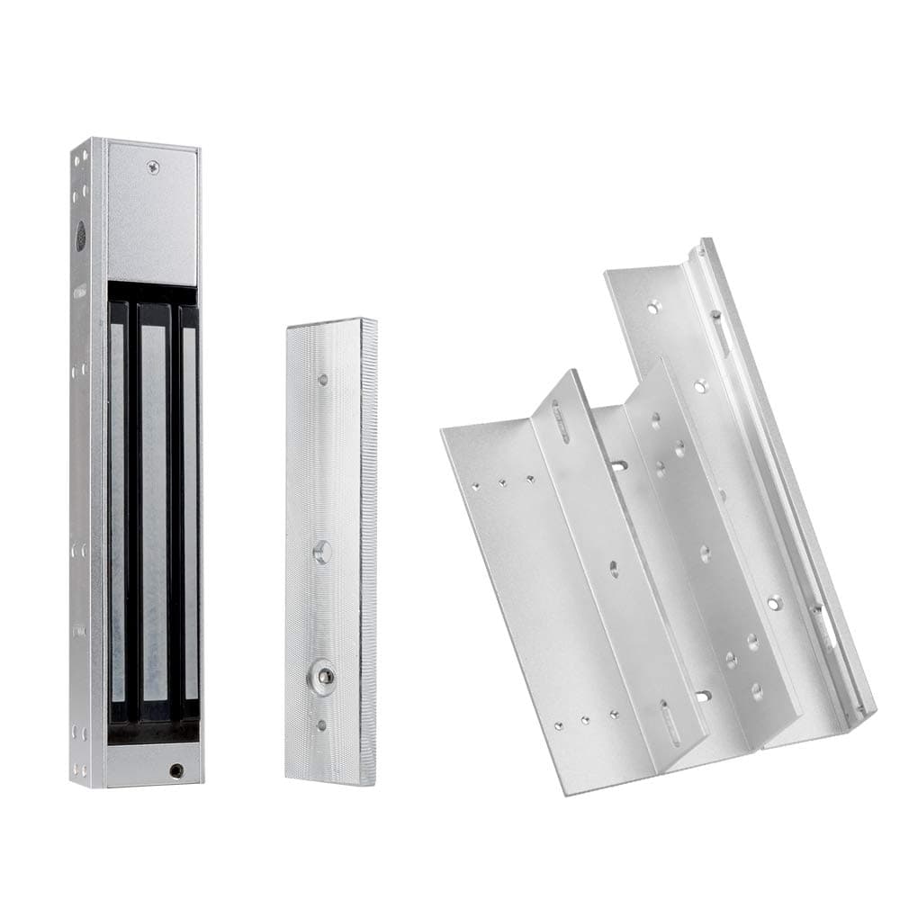 Electromagnetic 280KG (600lbs) Magnetic Lock Access Control With ZL Bracket DC12V Fail Safe for Single Door
