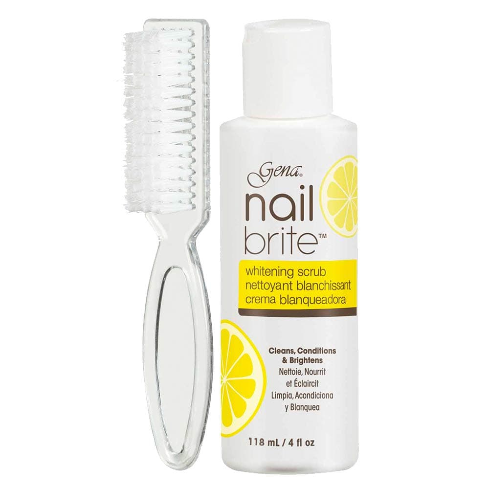 Gena Nail Brite with Brush, 4 Ounce
