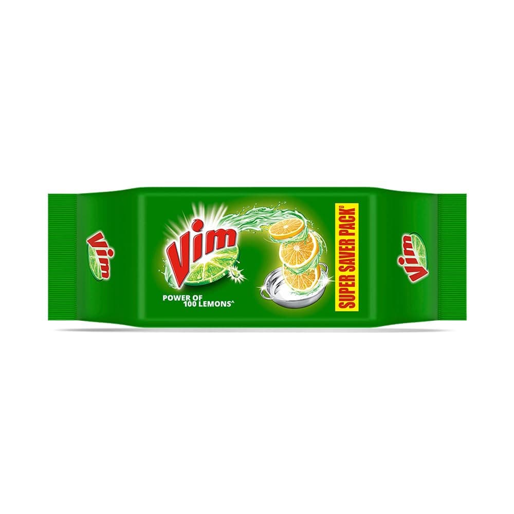 VIM Lemon Dishwash Bar multipack 200g x 4 units