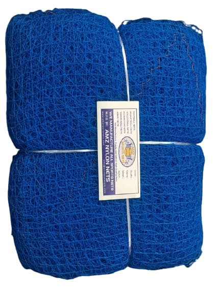 Standard Cricket net for Indoor Practice/Training (Blue) (10FTX30FT)