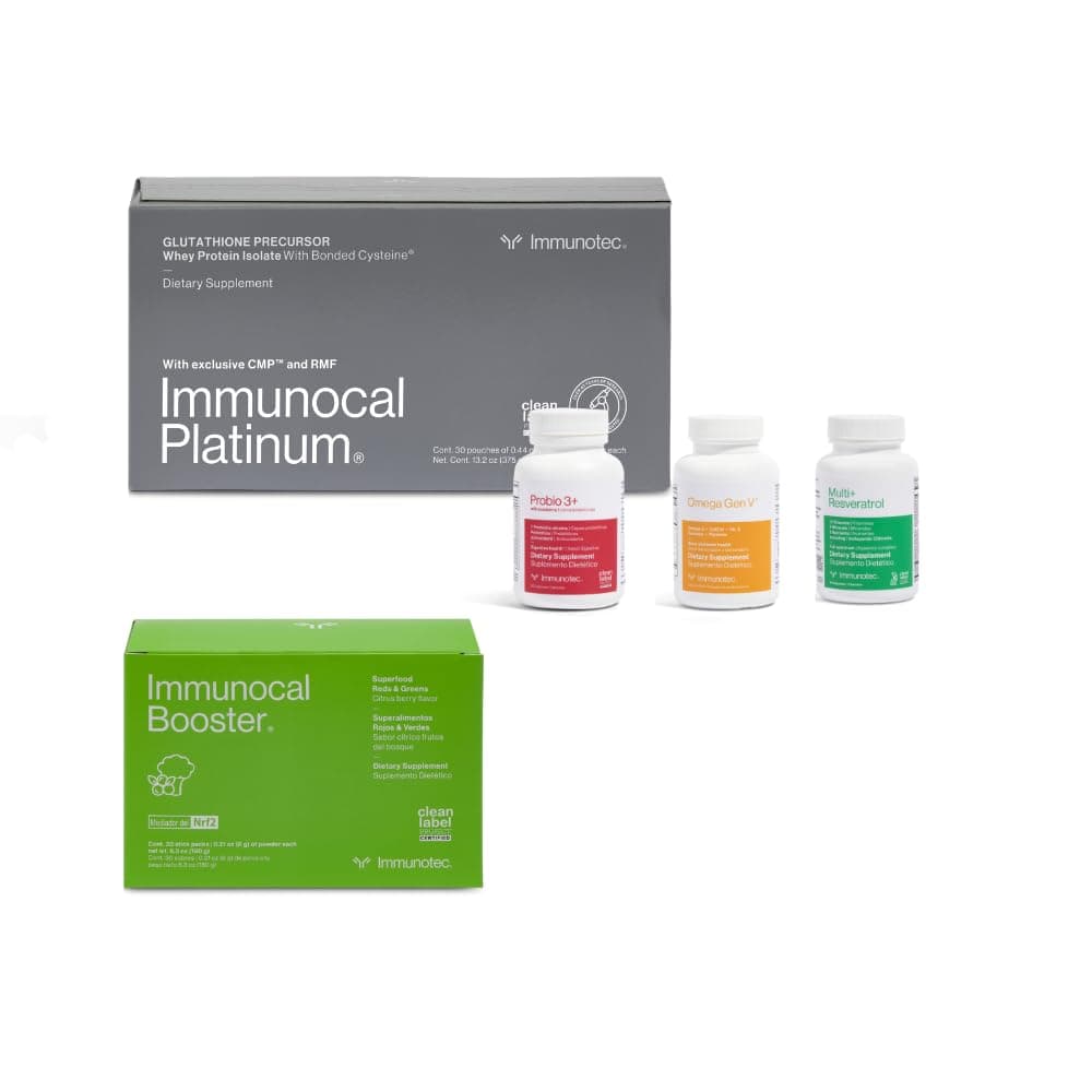 Complete Wellness & Performance Pack Platinum, Multi+Resveratrol, Probio 3+, Booster, Omega