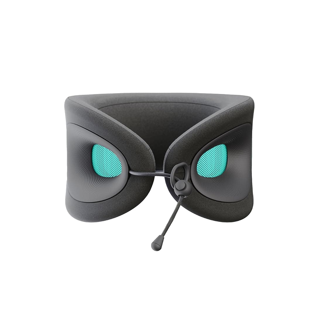 Cabeau Evolution X Travel Pillow for Long Flights - Memory Foam Neck Support Body Positioner - Comfort on-the-Go for Airplane, Train, and Car (Turquoise)