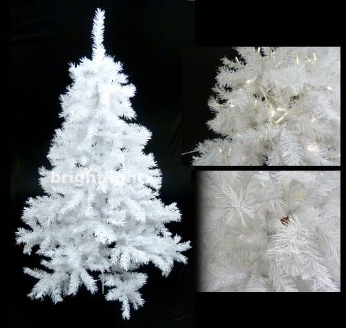 SNOW WHITE ARTIFICIAL CHRISTMAS TREE 6FT / 180CM INCLUDING STAND ** HIGH QUALITY XMAS TREE WITH 680 TIPS - IDEAL FOR CHRISTMAS DECORATIONS **