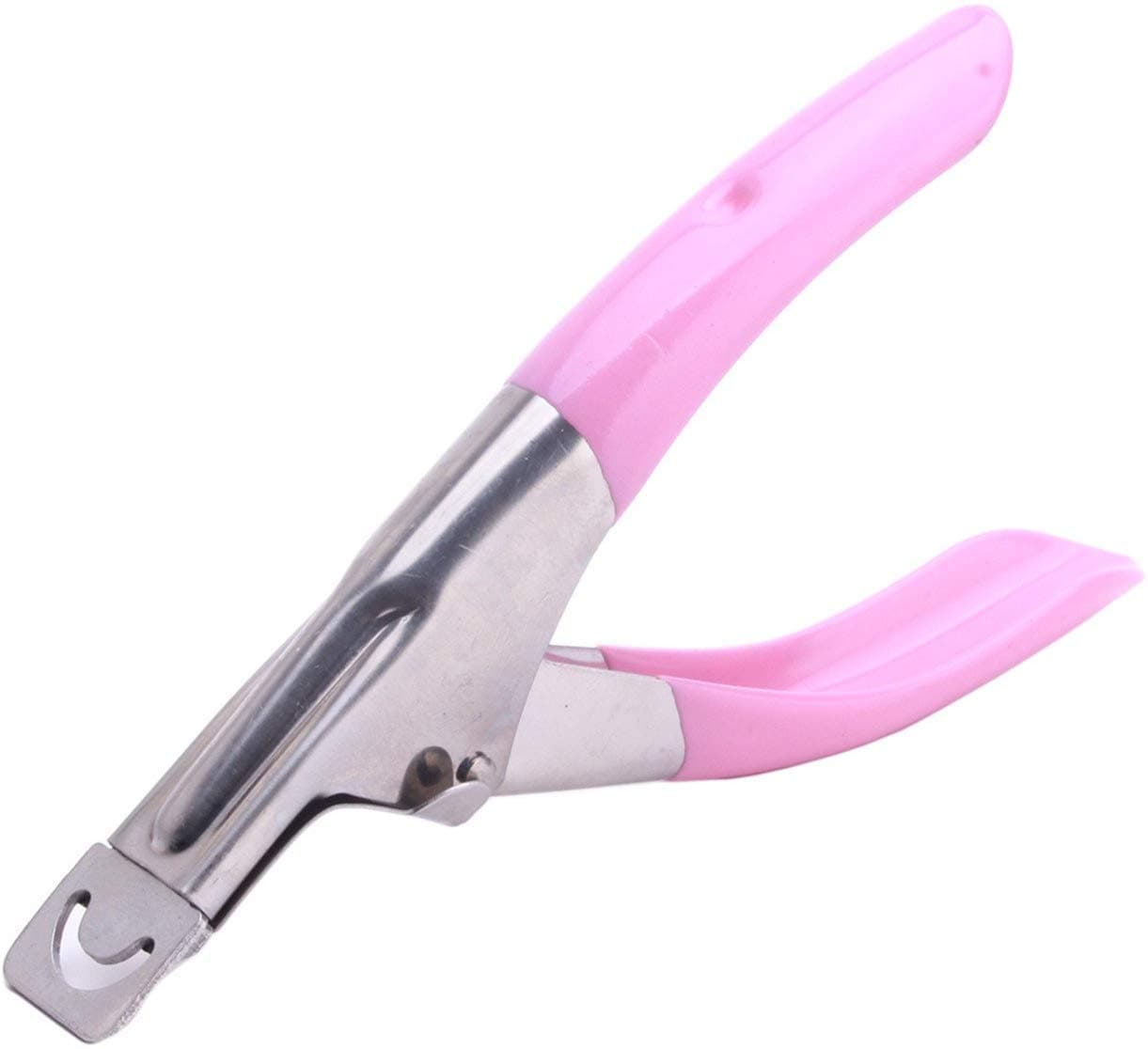 EJY Professional Nail Art Clipper Gel False Nail Tips Edge Stainless Steel U One Word Clippers Manicure Tool