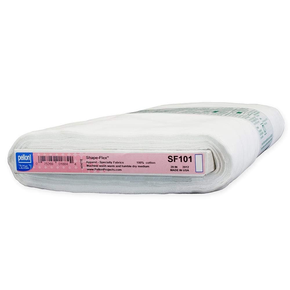 SF101 Shape-Flex Fusible medium weight woven interfacing White Sold by Yard