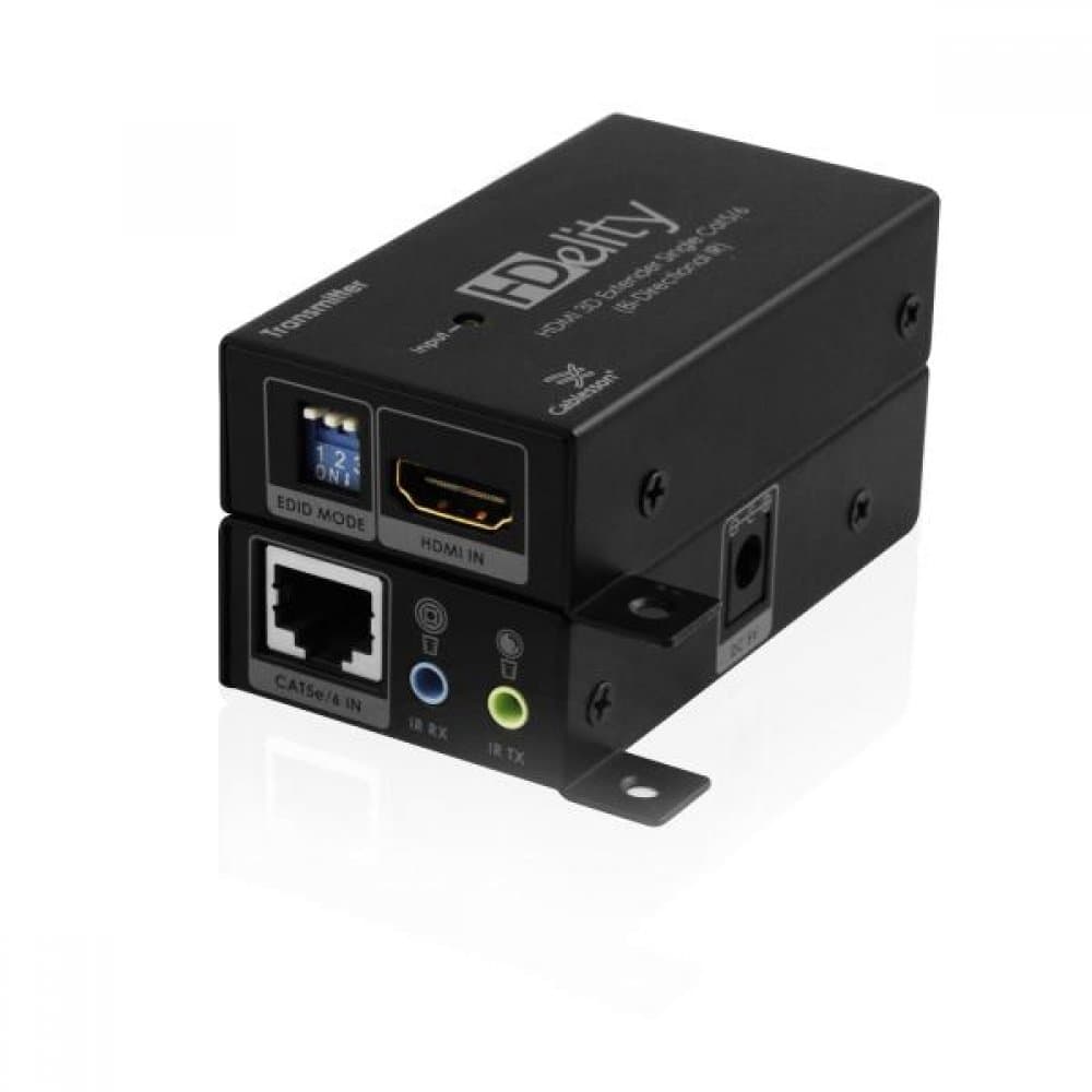 Cablesson HDElity HDMI 3D Extender Single Cat5/6 (BI Directional IR) - 1080p Full HD (50m) / 720p (60m)