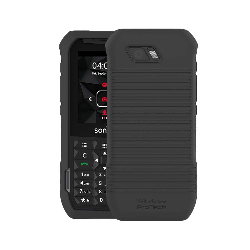 Sonim XP5S Case Silicone Material Case for Sonim XP5S XP5800 (Black)