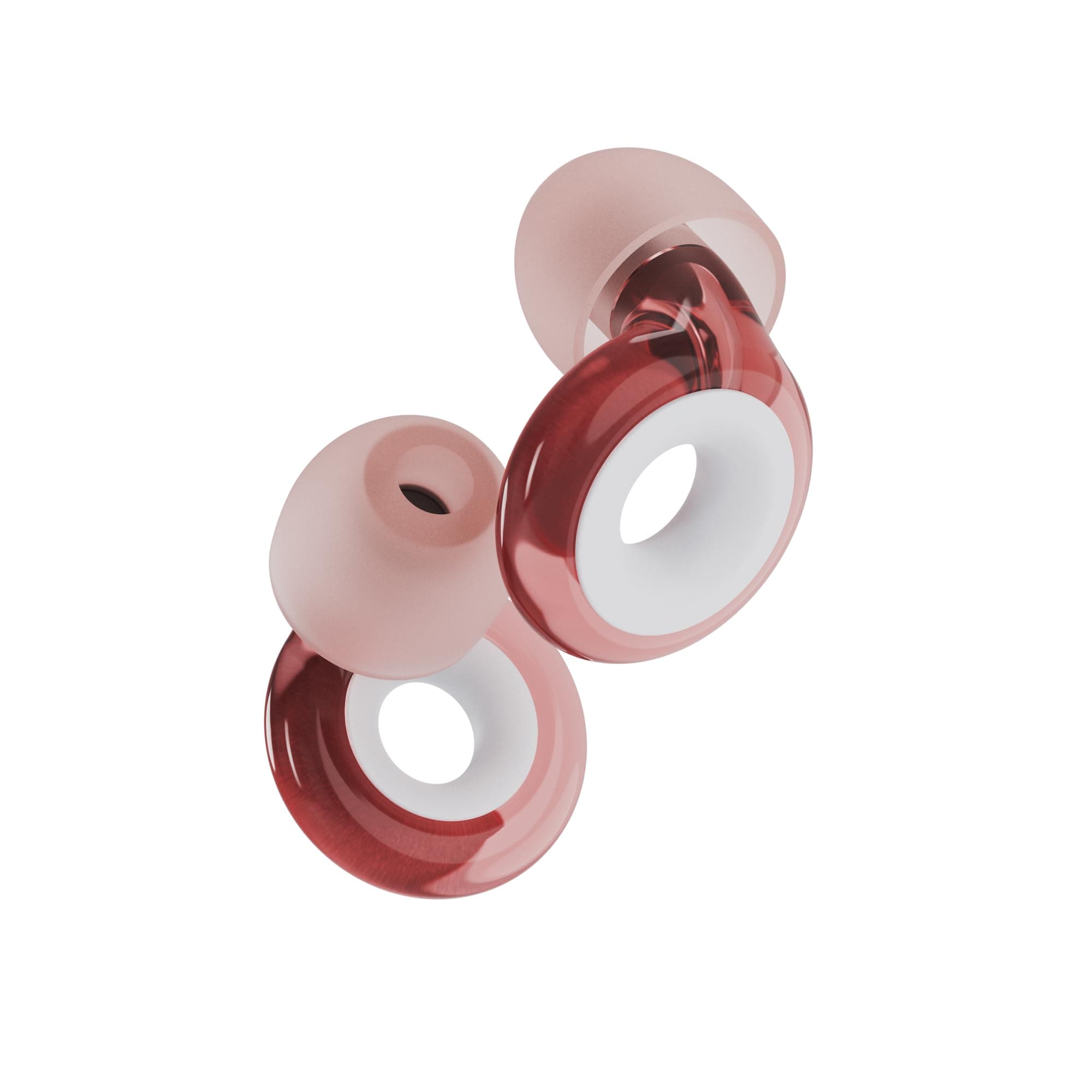 Loop Engage Plus Earplugs – Low-level Noise Reduction with Clear Speech – for Conversation, Social Gatherings, Noise Sensitivity and Parenting – 8 Ear Tips + Extra Accessories – SNR 16 dB - Rose