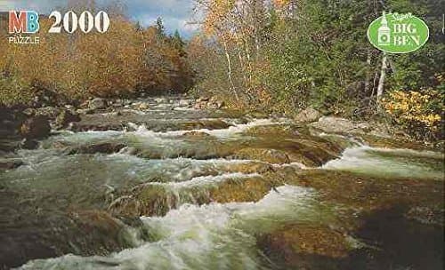 Milton Bradley Super Big Ben Jigsaw Puzzle - 2000 Pieces - Fall Stream, NH