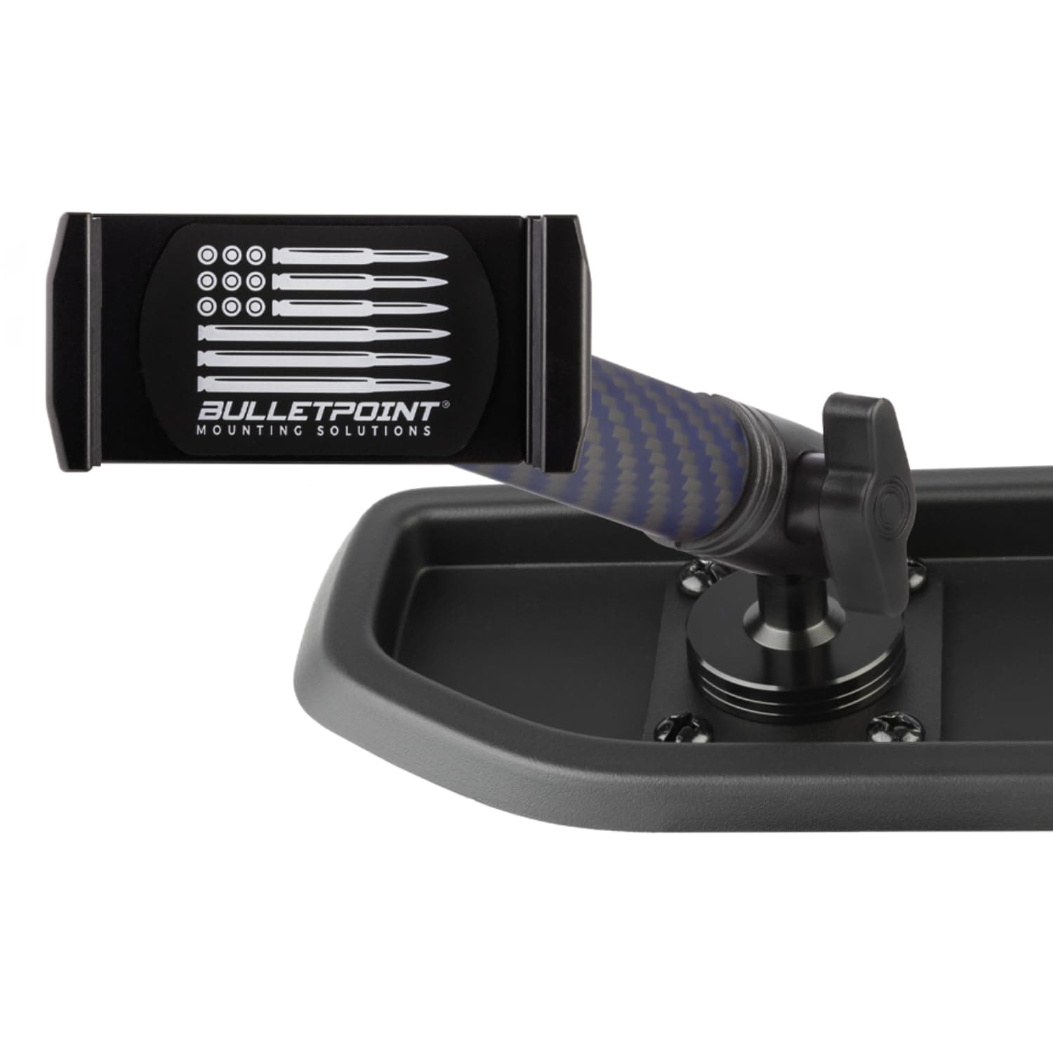 Dash Mount Cell Phone Holder Compatible with 2024+ Jeep Wrangler JL & Jeep Wrangler 4xe Single Ball Mount Compatible with iPhone Android Smartphone