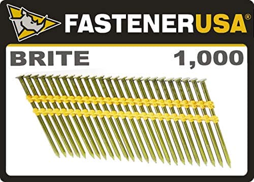 3 1/2" x .162 SMOOTH BRITE STRIP NAILS 21-DEG PLASTIC 1,000ct | 16D-COMMON