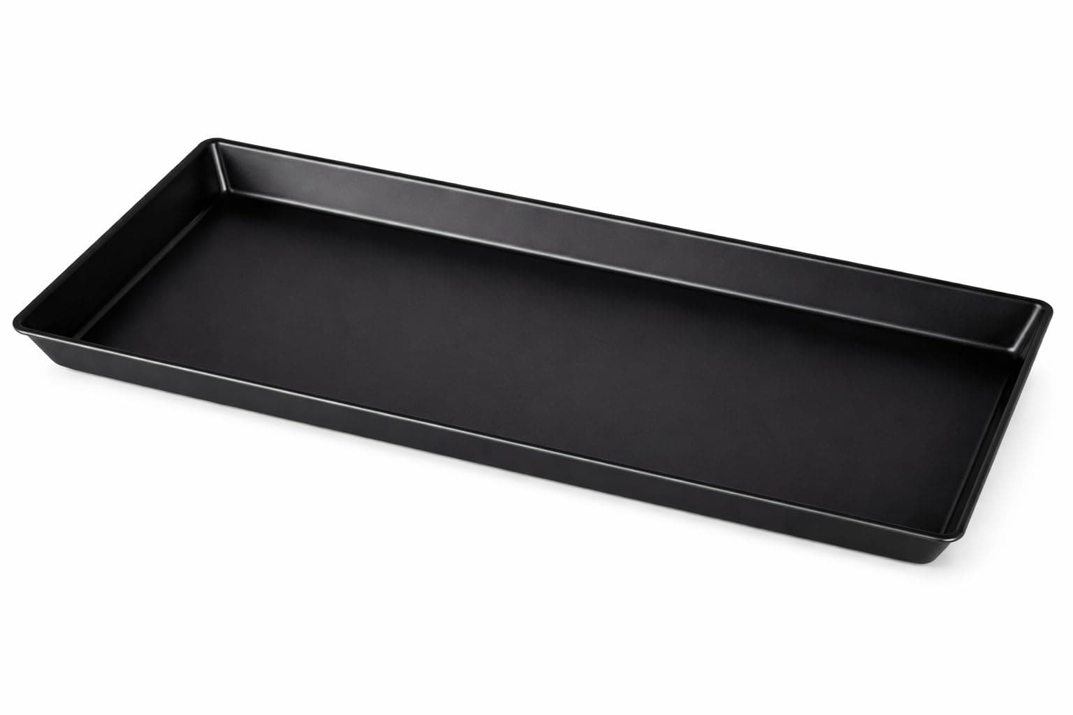 Inverter Battery Tray for Tall Tubular Battery (Black) – Rectangular Acid Spill Protection Stand, Heavy Duty Multipurpose Base for Plant Pots, Gardening, Water Drip & Floor Protection