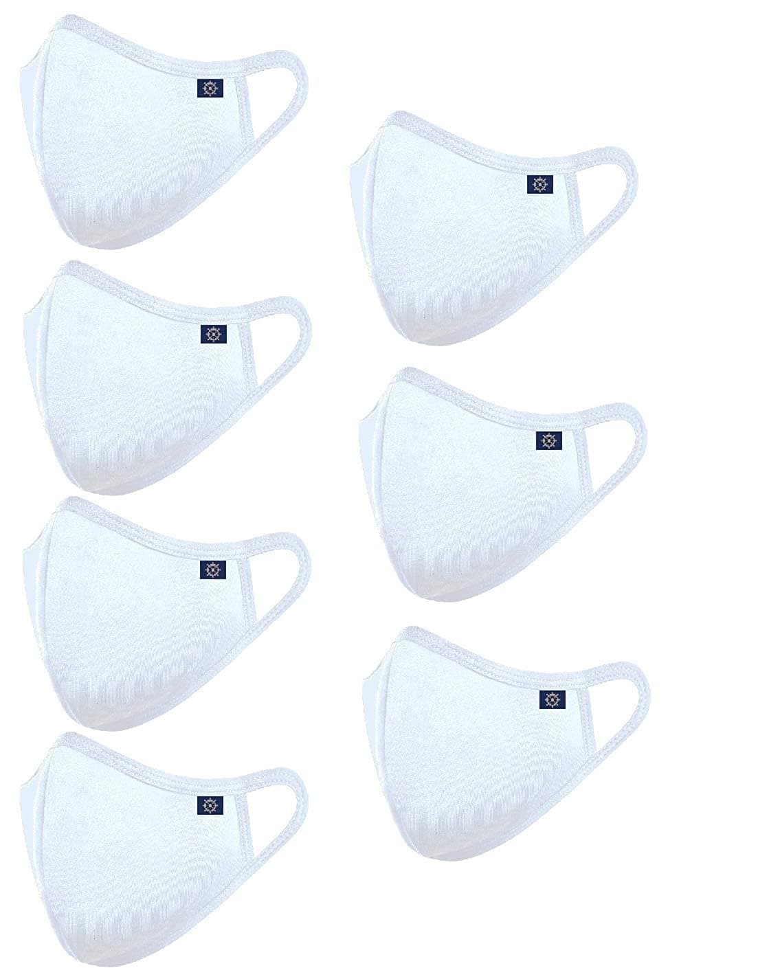 Cotton Lycra Stretchable 3 Layer Reusable Face Mask