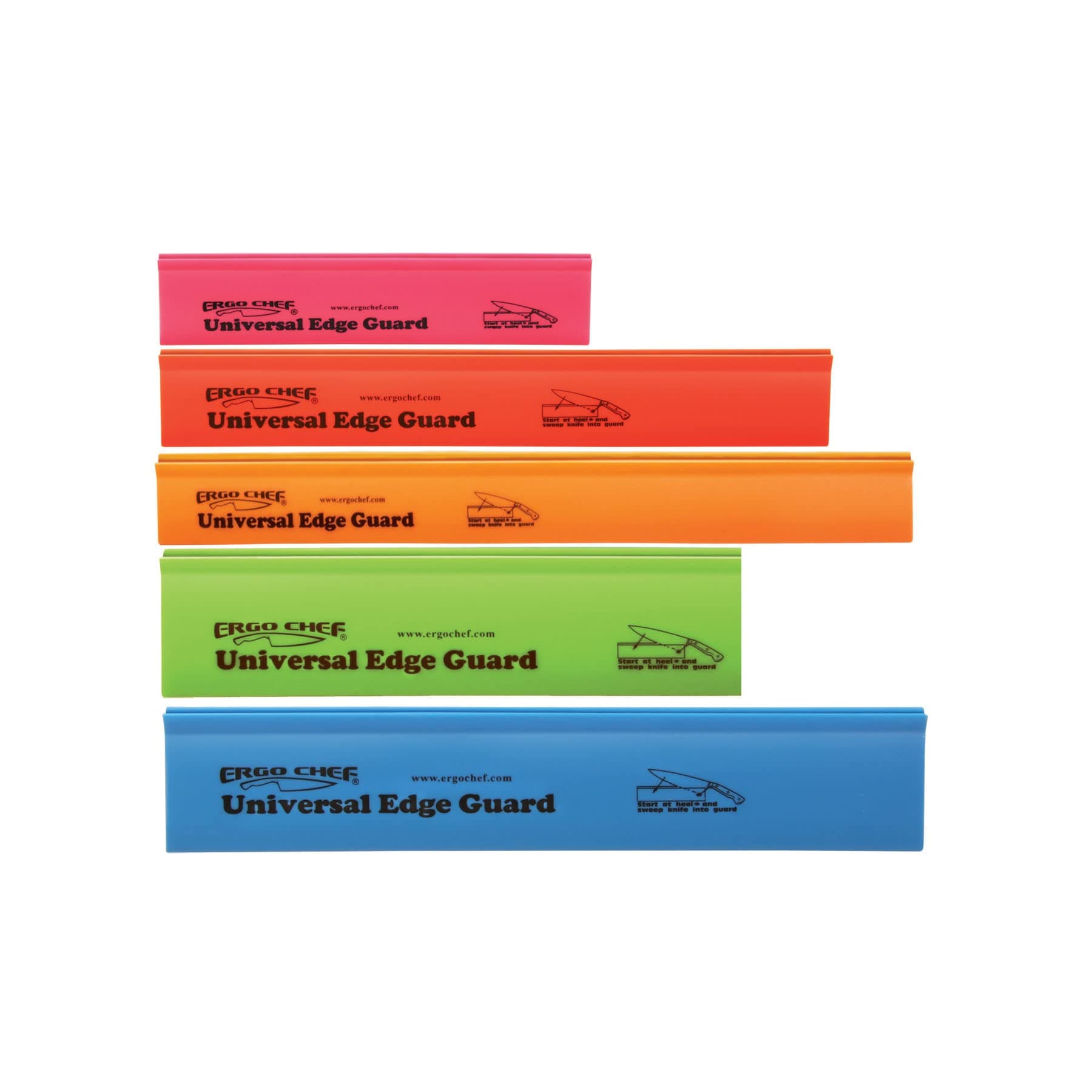 Ergo Chef Universal Edge Set Knife Guard, Multicolored