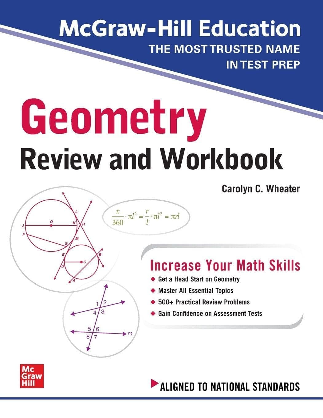 McGraw-Hill Education Geometry Review and Workbook (TEST PREP)
