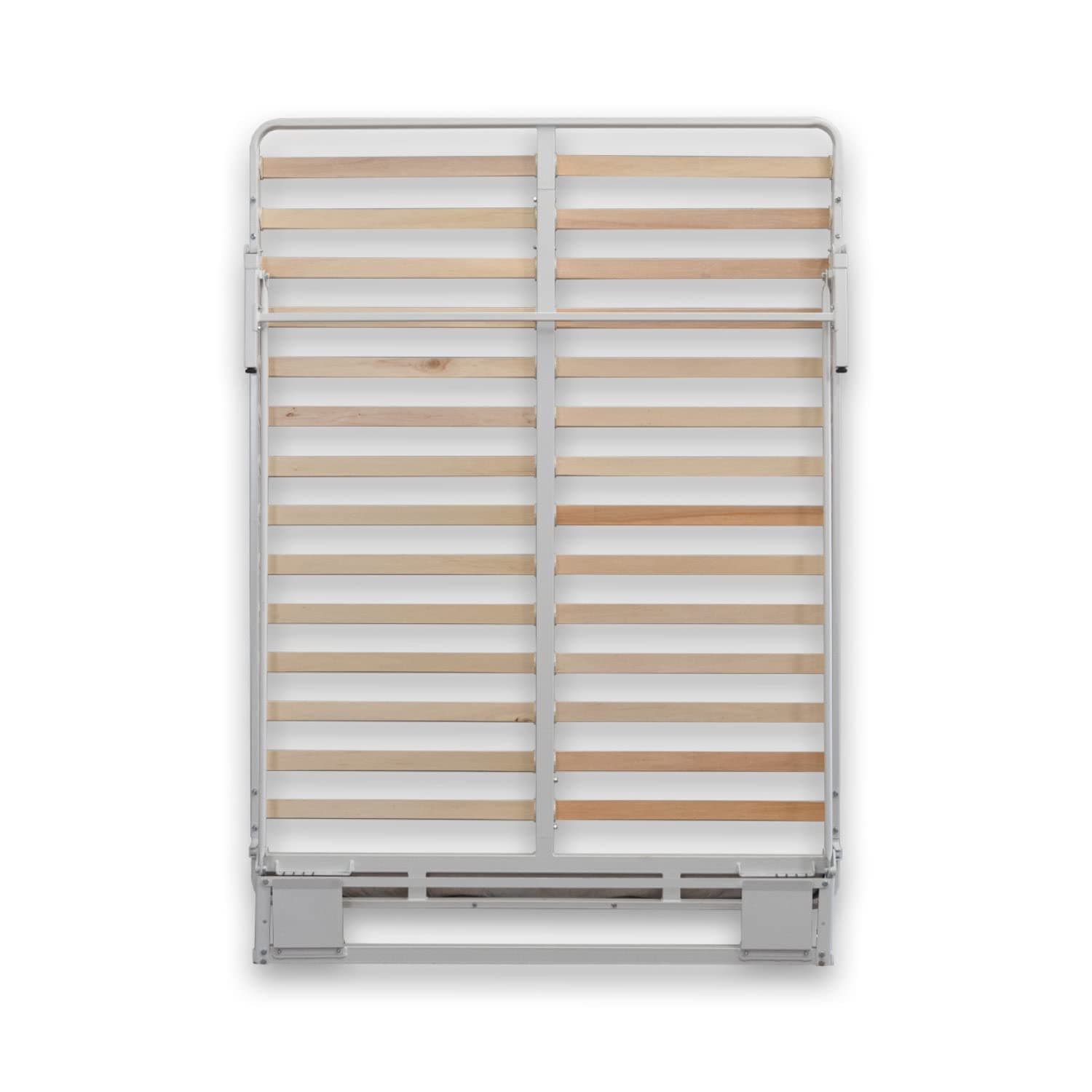 Wilding Wallbeds Deluxe Murphy Bed Frame (Full) Vertical Wallbed, Powder-Coated Steel Frame for Folding Cabinet, Pull-Out Bed, Hidden Bed