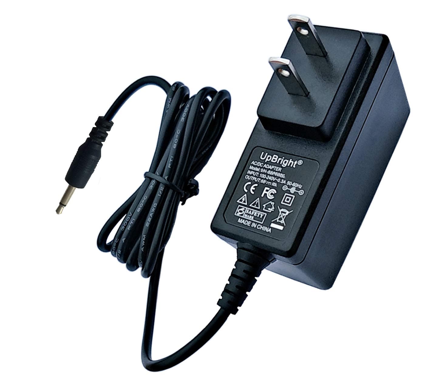 NEW Global DC 6 AC / DC Adapter For Singer Stitch Sew Quick Hand-held Sewing Device Machine Continental Electric 6VDC 800mA Power Supply Cord Cable Charger Mains PSU (w/ 1/8" /3.5mm plug)