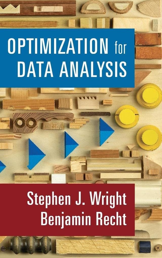 OPTIMIZATION FOR DATA ANALYSIS