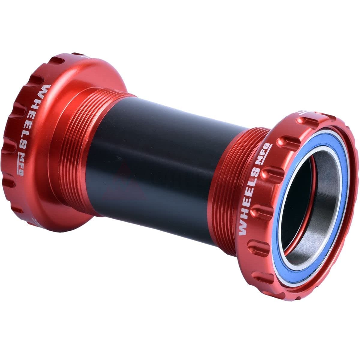 Wheels ManufacturingBSA English Threaded Bottom Bracket - Dub Spindle, ABEC-3 - Red