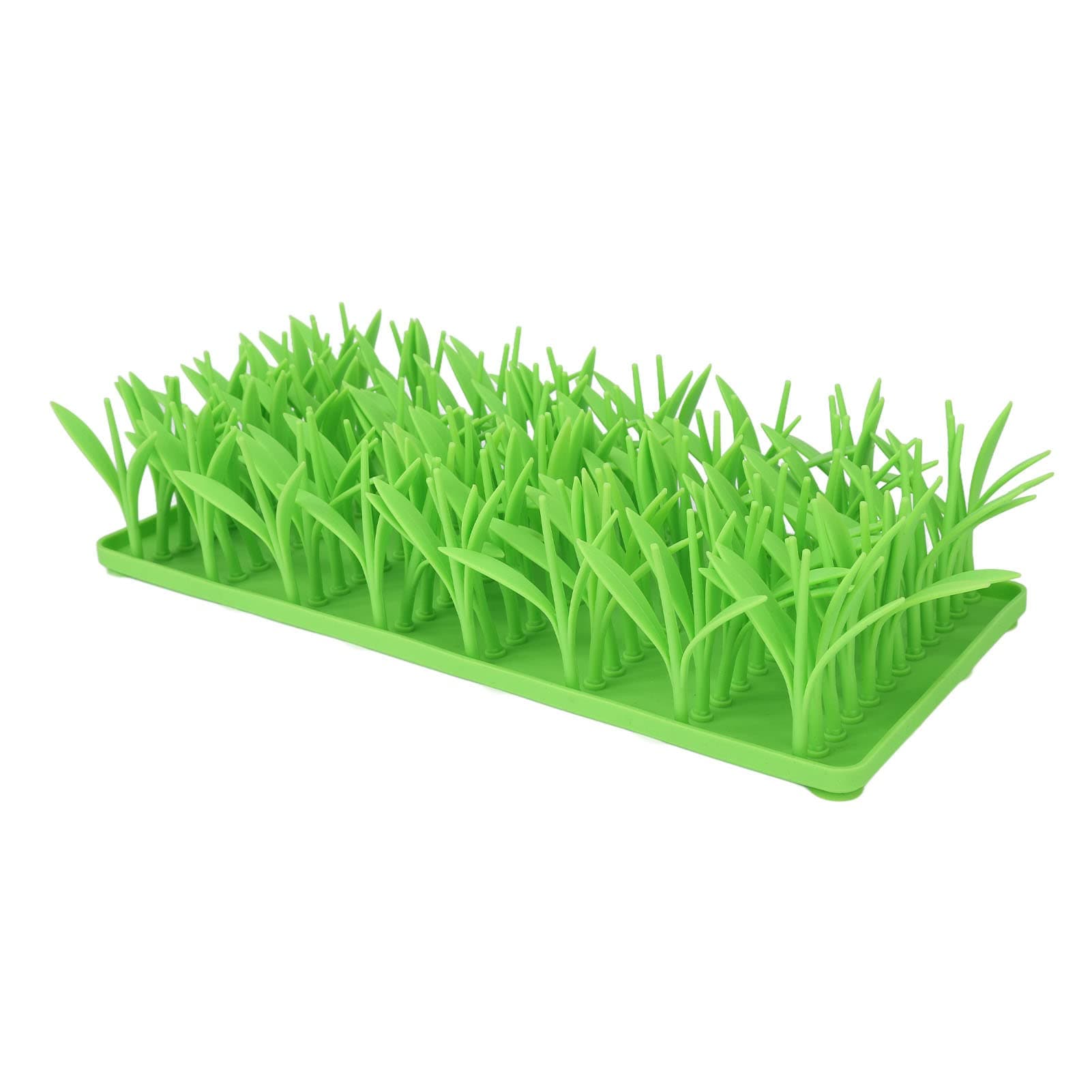 Make Feeding Time Fun for Pets with This Dog Sniff Mat Silicone Slow Eating Feeder Green Grass Suction Foraging Mat