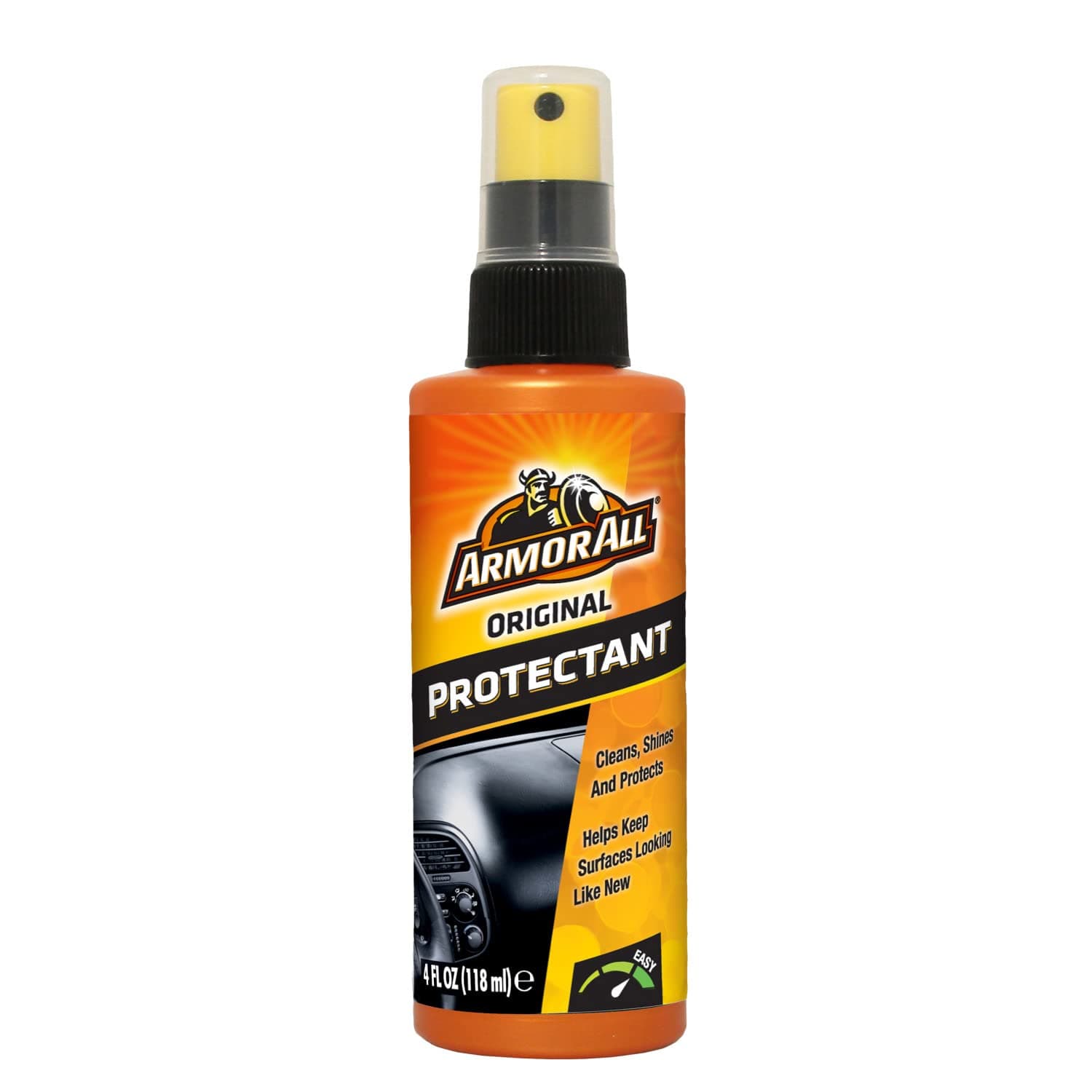 Armor All Original Protectant 118 Ml/4 Oz ارمورال ملمع طبلون لمعه عاليه ص, Multi Colour, Dashboard Protectant, 18136B, 4 fl. oz.