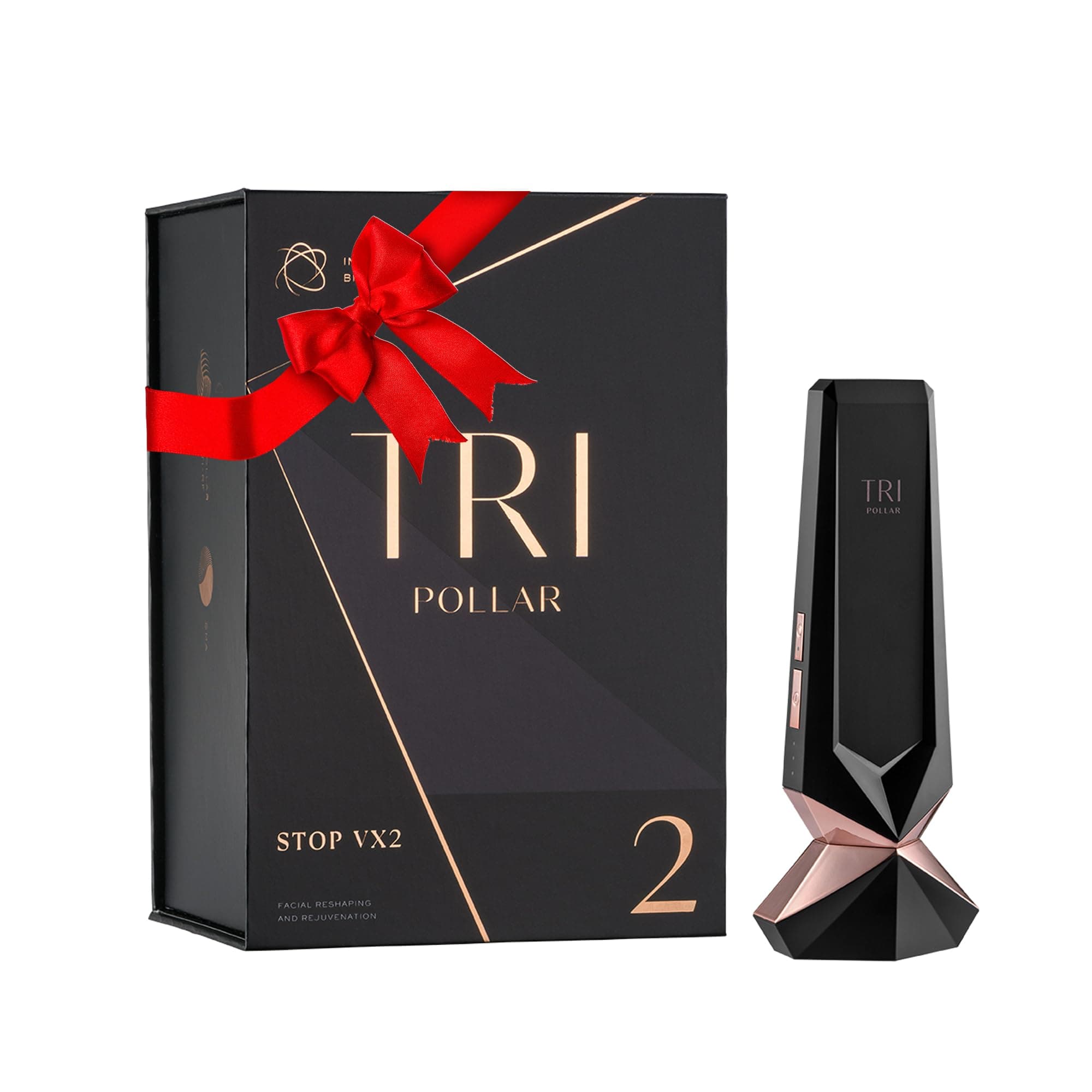 TriPollar Stop Vx 2 | Pollogen Stop U Model UXV Device | New Multi-RF + DMA Technology | at-Home Facial Device