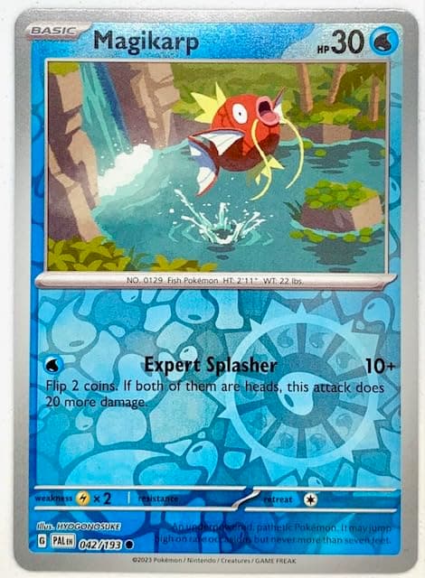 Pokemon - Magikarp 042/193 - Paldea Evolved - Reverse Holo Pokemon Card - Foil
