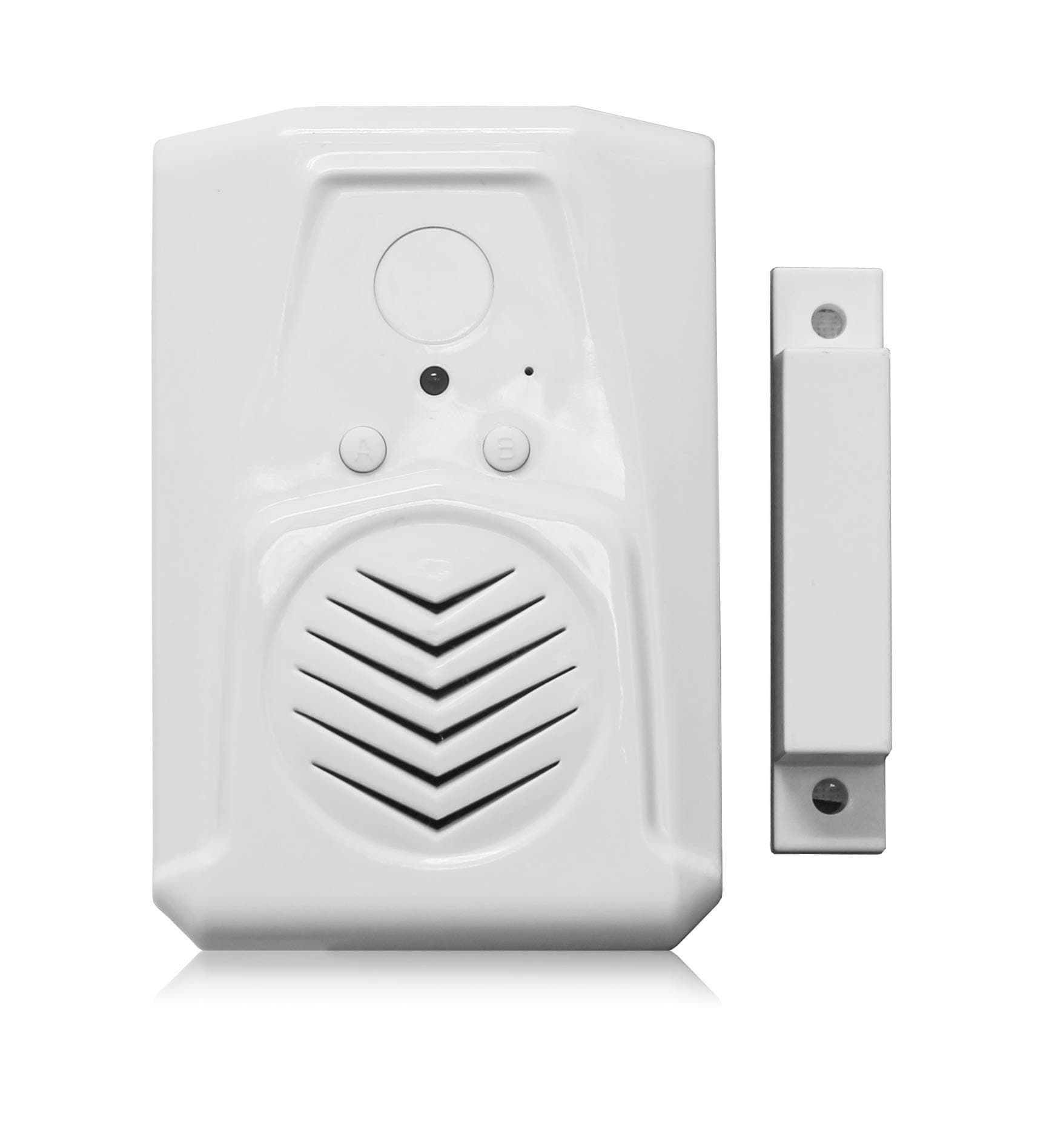 Wireless Door Sensor Alarm, Door Window Entry Alert Security Magnetic Sensor,Home Security Systems Electrical Door Magnetic Chimes,Refrigerator Door Switch Reminder DIY Voice