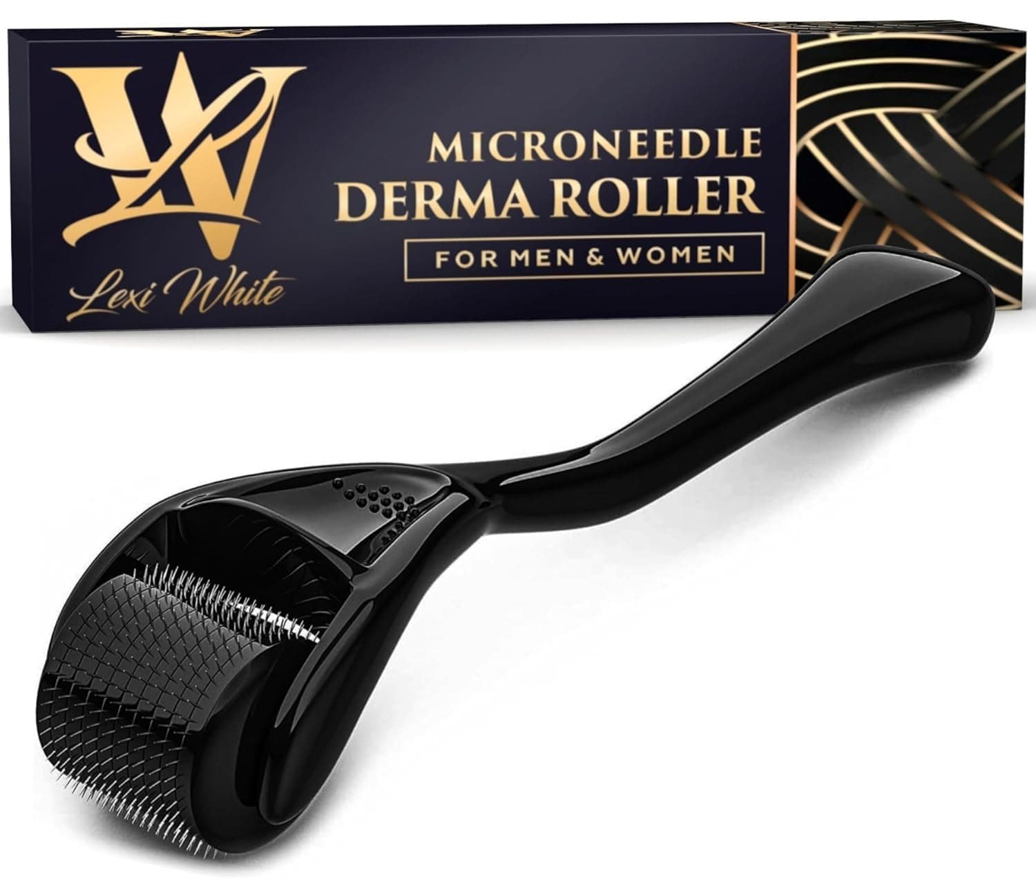 Derma Roller 0.5mm | Microneedle Roller For Face and Scalp | Derma for Beard | Microneedling For Women and Men | Micro Needle