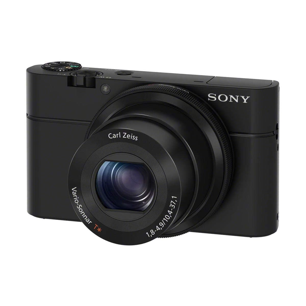 Sony RX100 20.2 MP Premium Compact Digital Camera w/ 1-inch sensor, 28-100mm ZEISS zoom lens, 3” LCD